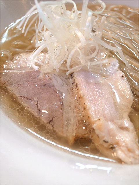 150801ガチ麺道場-鶏そば昆布の汐・チャーシュー2種