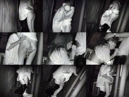 野外で後背位セックスしてるカップルを赤外線カメラで盗撮したエロ画像www 34枚 No.22