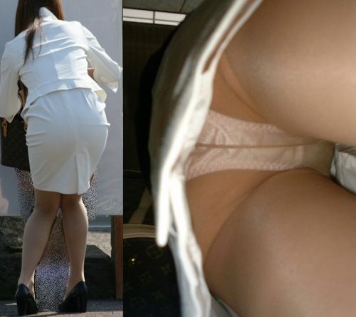 【盗撮】素人熟女の逆さ撮り画像で履いてるパンティのエロさを比較しようぜwww 42枚 No.39