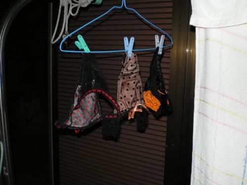 女の子のパンツやブラジャーなどの干した洗濯物の盗撮エロ画像 37枚 No.31