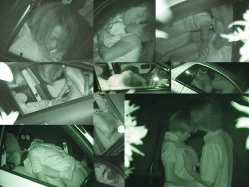 赤外線カメラでカーセックス中の素人カップルを盗撮したエロ画像まとめ 37枚 No.31