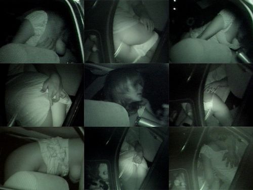 赤外線カメラでカーセックス中の素人カップルを盗撮したエロ画像まとめ 37枚 No.34
