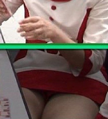 芸能人や女子アナ・アイドルのデルタパンチラを盗撮したエロ画像 33枚 No.4