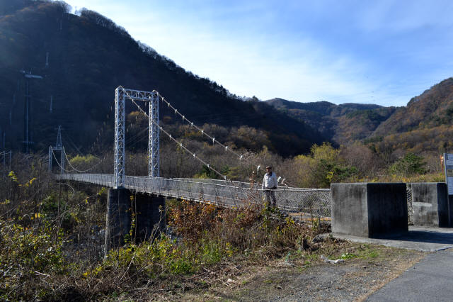 小武川第四発電所通勤橋9