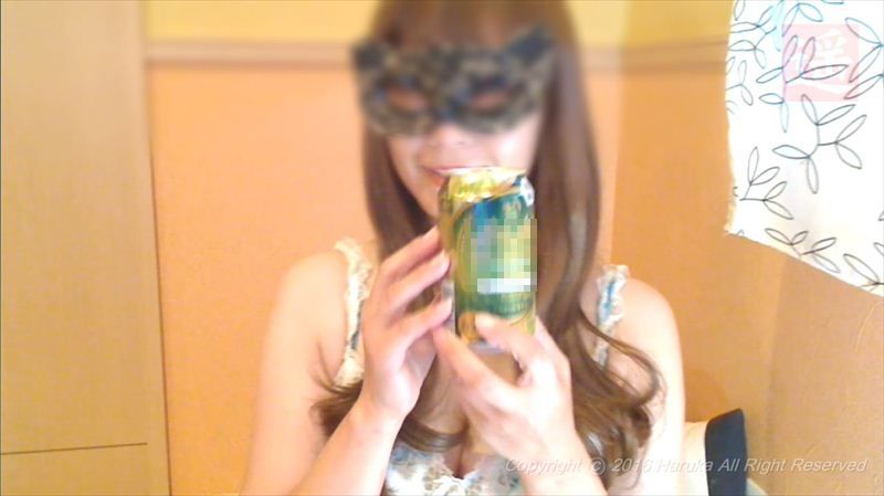 自撮りオナマガ　異物挿入 350ml缶でオマンコ満杯 Vol.11