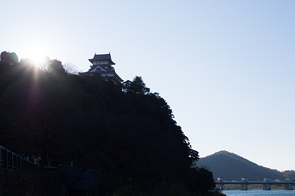 犬山城と伊木山